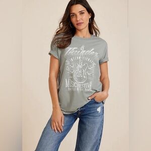 Maurices Thunder Music Festival Oversized Fit Graphic Tee
